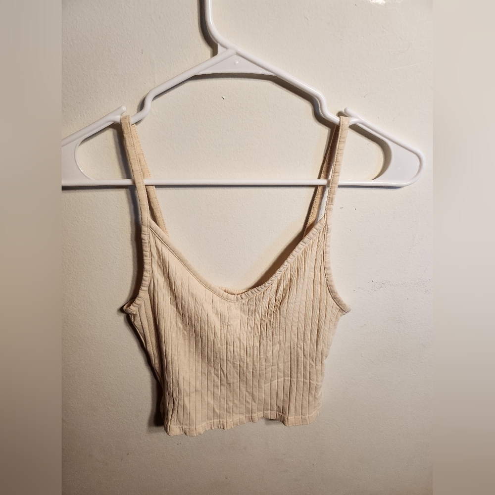 Cream tank top